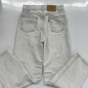 Orange tab vintage Levi’s size 12 youth light wash 100% cotton